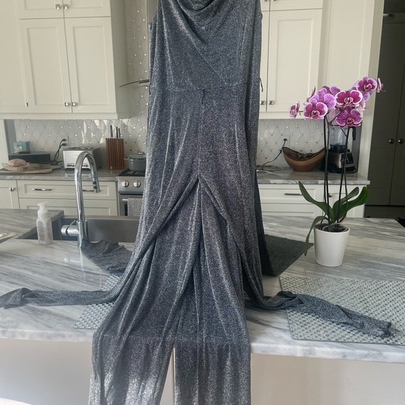 ALGO Holiday wear a shimmering shining vintage jumpsuit size 12 it’s fabulous💎 - Picture 13 of 16